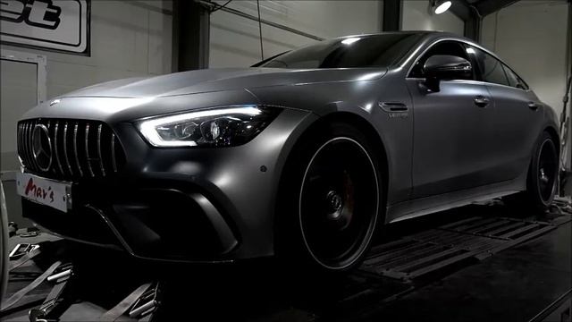 2019 Benz - AMG GT63S 4MATIC 4 DOOR Mar's ECU Tune Dyno Test 637WHP