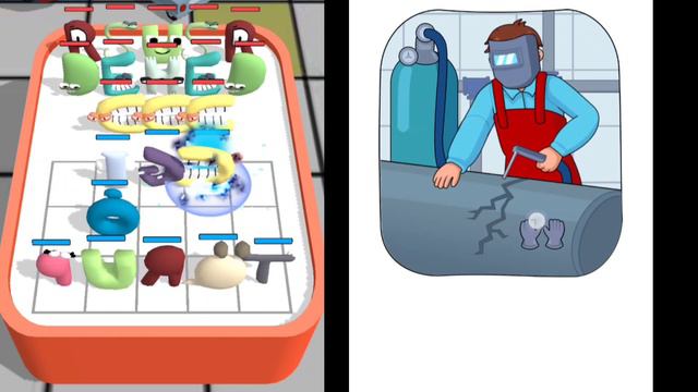 Merge 'Alphabet Lore'Number Lore,Alphabet Lore (A-Z),Part 2Merge Alphabet Lore Run-New Update