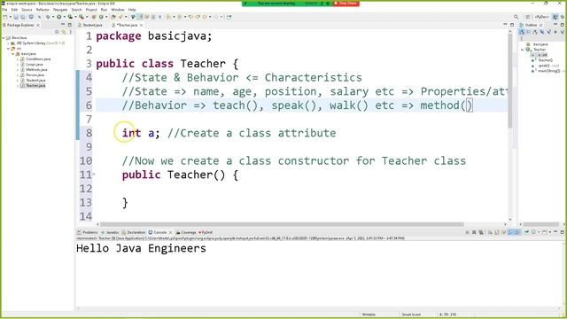 CONSTRUCTOR IN JAVA|METHOD|JAVA|CORE JAVA смотреть онлайн