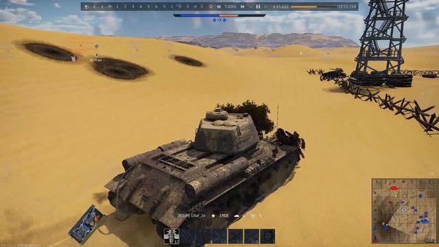 ☆T-34. Эль-Аламейн. War Thunder☆ смотреть онлайн