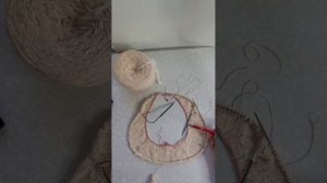 Реглан сверху. Как сформировать углубление горловины спинки