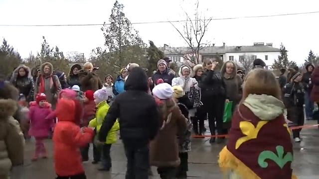 с.Родниковое Крым празднование .. Масленицы.. смотреть онлайн