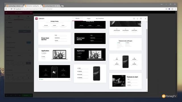 Elementor Landing Pages with Elementor 2.0 Blocks смотреть онлайн