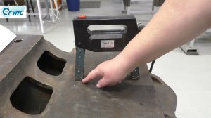 Магнитопорошковый контроль/Проверка зоны  намагниченности электромагнита