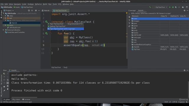 Kotlin für alle Tutorial #105 - Test Coverage смотреть онлайн