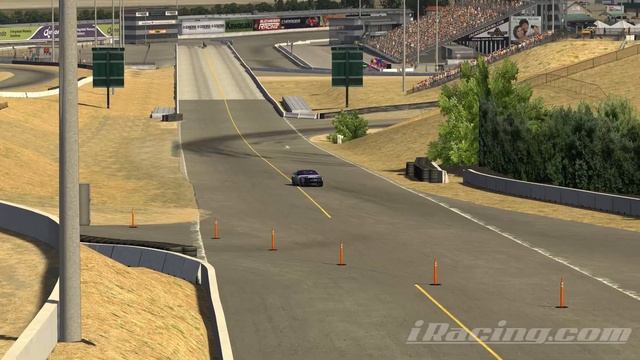 iRacing - 1987 Ford Thunderbird Nascar - Sonoma Cup (external) смотреть онлайн