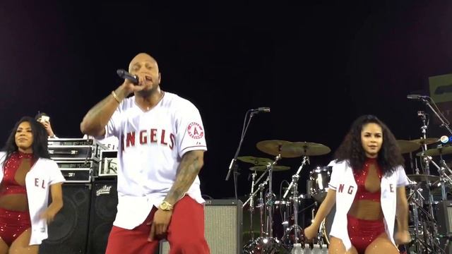 Flo Rida Live My House 6-14-16 At Angels Stadium FRONT ROW CENTER