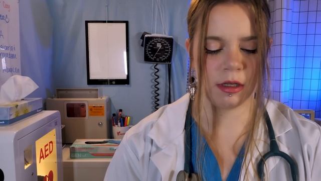 ASMR Hospital Allergy Testing | Skin & Eye Exam | Scratch & Intradermal Tests смотреть онлайн