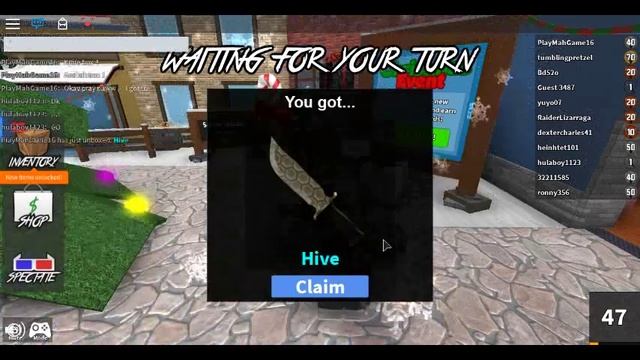 2015 Roblox MM2 unboxing 'tree' and knife box 4, etc. смотреть онлайн