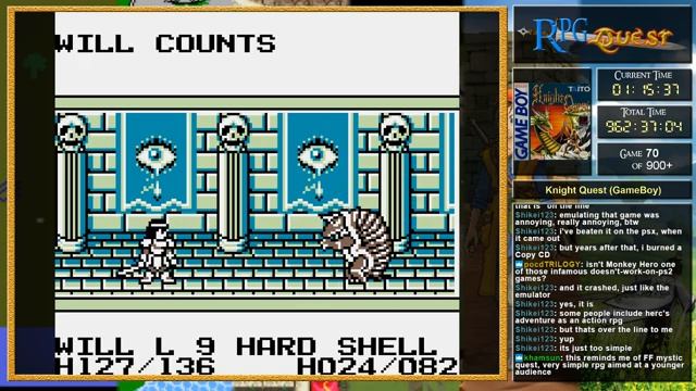 RPG Quest #70: Knight Quest (Game Boy) Part 1 смотреть онлайн