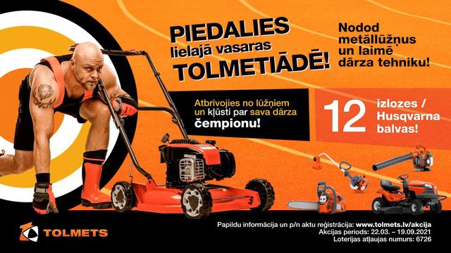 PIEDALIES lielajā vasaras TOLMETIĀDĒ 2021 un KĻŪSTI par sava dārza ČEMPIONU! смотреть онлайн