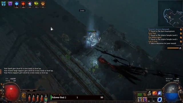 Path of Exile Harvest League. Leveling Templar into future herald stacking build. Part 1 смотреть онлайн