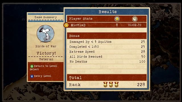 Snoopy: Flying Ace || Birds of War missions (Gold Medal runs) || Campaign смотреть онлайн