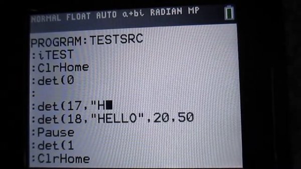 ICE C Version Tutorial 1 - Text (TI-84 Plus CE)