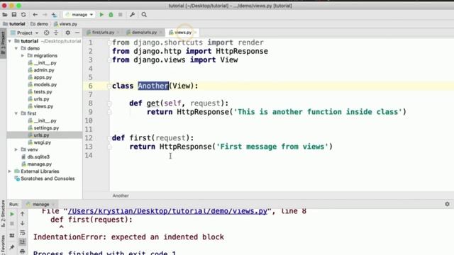 #16 Class views in django python |Learn DJANGO| code x club смотреть онлайн