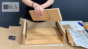 Инструкция по сборке прикроватной тумбы "Этельвин" с 1 ящиком