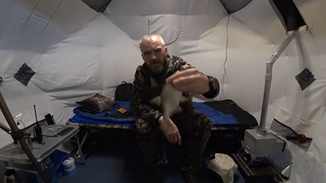 ЗАКРЫТИЕ ЗИМНЕ-ПАЛАТОЧНОГО СЕЗОНА! ЗИМНЯЯ РЫБАЛКА С НОЧЕВКОЙ! смотреть онлайн