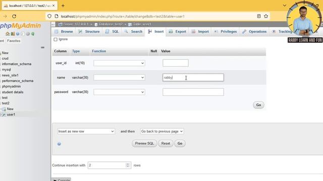 MySQL database with multiple Table database with insert,delete,edit,update data. смотреть онлайн