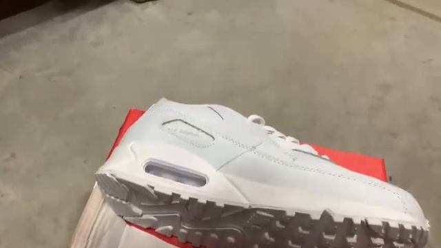 КРОССОВКИ NIKE AIR MAX 90 ЦВЕТ БЕЛЫЙ Артикул 14616 смотреть онлайн