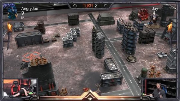 NEW! Legions Imperialis Battle Report | Imperial Fists vs Solar Auxilia (Starter Set Battle)