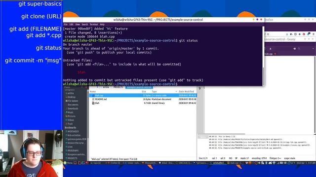 git super basics - Learn source control basics! смотреть онлайн