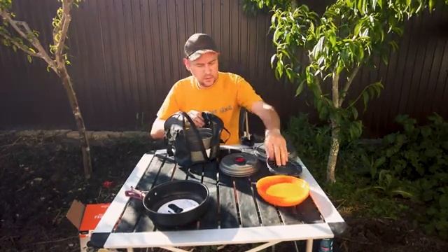 Вместо старых домашних котелков - походная посуда от Kovea, дорого, но удобно смотреть онлайн