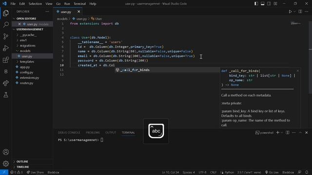 Flask CRUD Application With SQLAlchemy - Create Models - 4 смотреть онлайн
