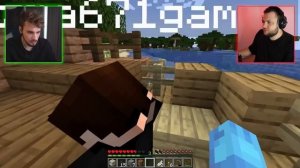 Юлик и Кузьма в МАЙНКРАФТ