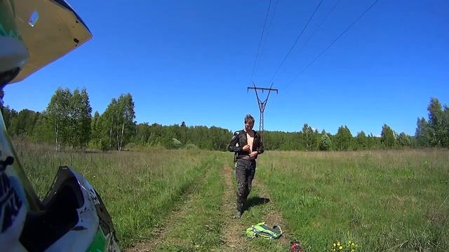 Лесной весенний гряземес на питбайке смотреть онлайн