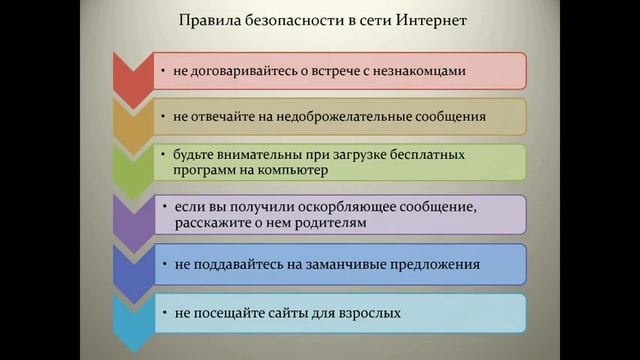 Безопасный интернет смотреть онлайн