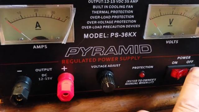 PYRAMID PS-36KX POWER SUPPLY LIGHT METER MOD смотреть онлайн
