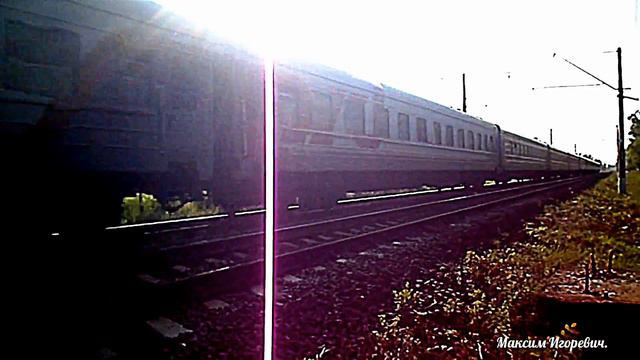 Электровоз ЧС7 208 - С поездом, №091И 092И Северобайкальск Москава, ст Чкаловская, Гагаринская смотреть онлайн