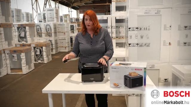 Bosch TAT3P423 | Kenyérpirító bemutató videó смотреть онлайн