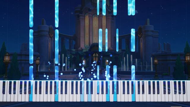 Fontaine Main Theme, From The Live Symphony Performance - Genshin Impact Piano Arrangement Arr. Kni