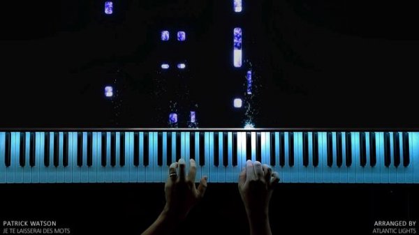 Patrick Watson - Je Te Laisserai Des Mots (Piano Tutorial) - Cover