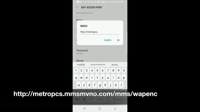 Samsung Galaxy S8 & S8 Plus Change APN Settings MetroPCs MMS, 4G LTE Data, and Picture Messages смотреть онлайн