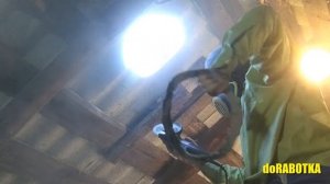 Дымоход через крышу, чем замазать трубу на крыше, ремонт печки (часть 2) doRABOTKA