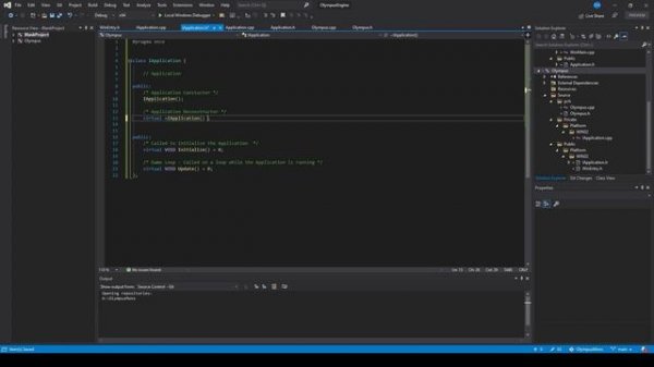 C++ DirectX 12 Game Engine - [S01E03] - Creating A Game Engine