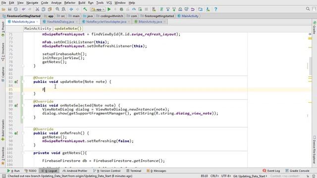 Updating Data Android Firestore смотреть онлайн