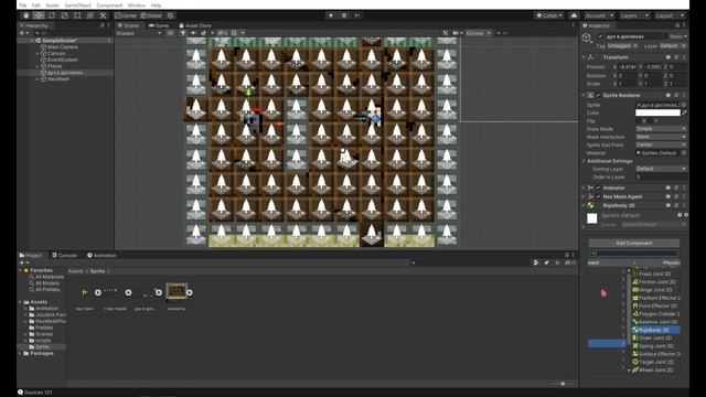 как сделать 2D бота в Unity 2D (поиск пути) #1 смотреть онлайн