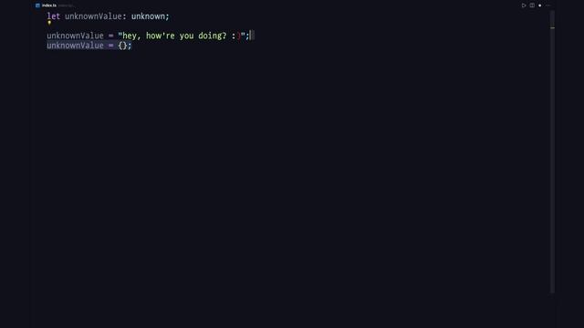 TypeScript ANY vs UNKNOWN—A Deep Dive смотреть онлайн