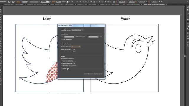 Illustrator to DXF смотреть онлайн