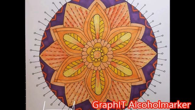 All colored "Fancy Mandala's" by Sabine Design смотреть онлайн