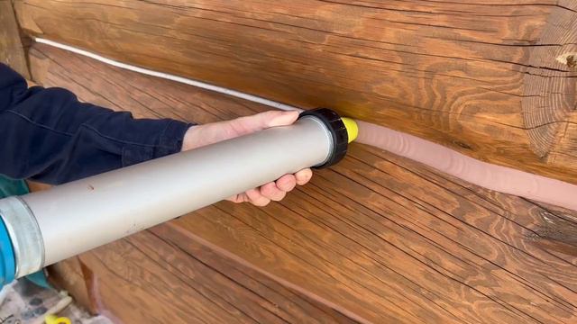 Герметизация дома по системе тёплый шов. смотреть онлайн