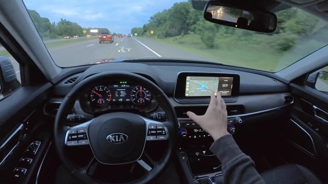 2021 Kia Telluride SX AWD Nightfall Edition - POV Driving Impressions смотреть онлайн