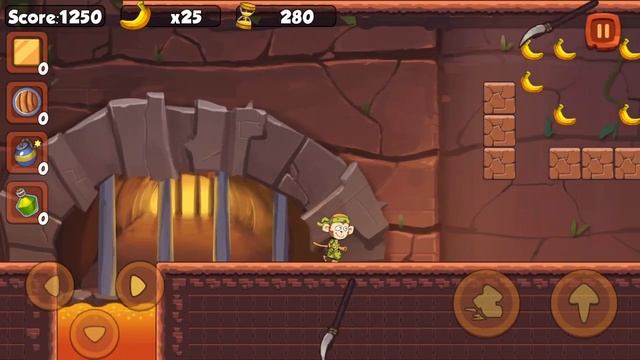 Monkey Run Adventure Gameplay смотреть онлайн