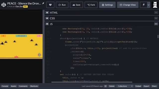 ZIM Explore! 26. Shooting Game (1) - #HTML #Canvas #JavaScript, #CreateJS, #ZIMjs смотреть онлайн