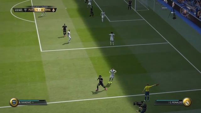 Fifa 16 Demo gameplay PS4 1st half.Dynamic Camera смотреть онлайн
