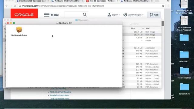 NetBeans - Mac OS Install смотреть онлайн