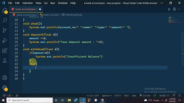 Create a Bank Account Project Using Java for Beginners | Java Projects Tutorial #1 | #CodingBuddies смотреть онлайн